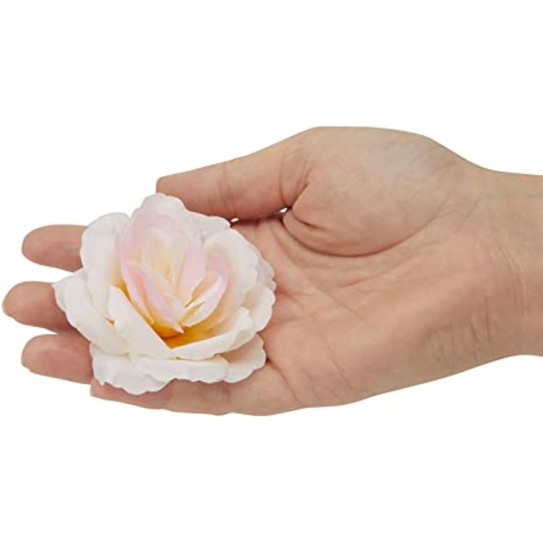 Juvale 60 Pack Silk Artificial Flower Heads for Bridal Shower Decorations, Fake Carnations for Wedding, Arts and Crafts (7 cm, 6 Colours)