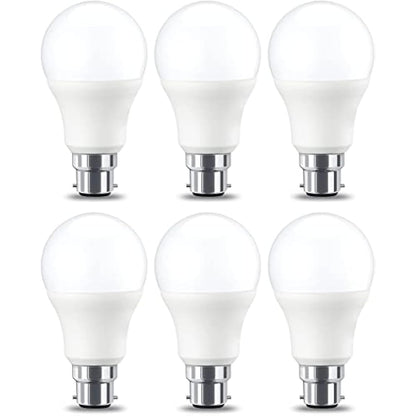 Amazon Basics LED E27 Edison Screw Bulb, 10W (Equivalent to 75W), Cool White, Non Dimmable - Pack of 6