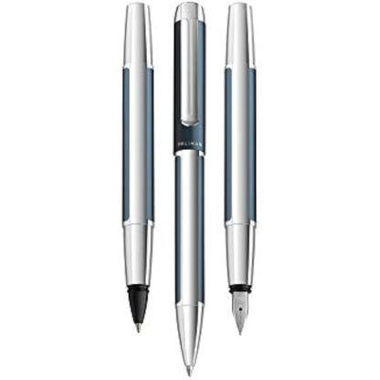 Pelikan Pura 817400 Ballpoint Pen Petrol Blue 337 Large Capacity Refill