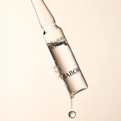 BABOR Collagen Booster Anti-Aging Serum Ampoules for the Face, with Tripeptides for Increased Elasticity and Smoothness, Vegan Formula, 7 x 2 ml Concentrated Ampoules