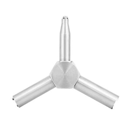VOANZO 3 in 1 Gas Valve Key Wrench Universal Valve Tool for Water Valves Air Valves Cabinet Doors Elevator Emergency Switches and More