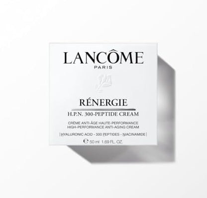 Lancôme Rénergie H.P.N 300-Peptide Face Cream - With Hyaluronic Acid & Niacinamide, Helps Visibly Reduce Lower Face Sagging, Wrinkles, & Dark Spots, 50ml