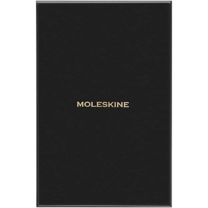 Moleskine Precious & Ethical Notebook, with Gift Box, Vegan Soft Cover Python-Effect, Elastic Closure, Large Format 13x21 cm, Colour Green