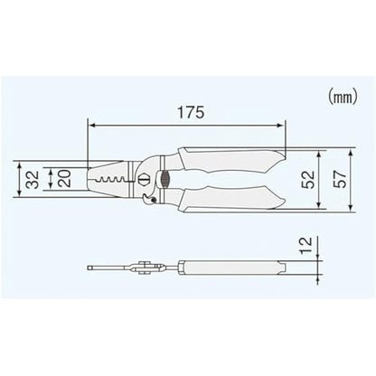 Precision Universal Crimping Tool for Crimping Micro Crimp pins. Made in Japan. ENGINEER pa-09