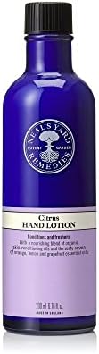 Neal’s Yard Remedies Citrus Hand Lotion | Organic Hand Lotion with Orange, Lemon and Grapefruit Essential Oils |Vegan Hand Lotion Made with Organic Ingredients | 200ml
