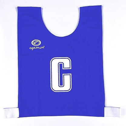 Optimum Netball Bibs – Durable Mesh Training Vests for Youth & Adults, Team Position Markers (GK, GD, etc.) – Ideal for Practice & Games – Machine Washable