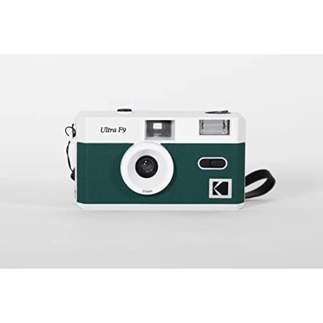 Kodak Ultra F9 35mm Film Camera Camera - Retro Style, Focus Free, Reusable, Built in Flash, Easy to Use (Dark Night Green)