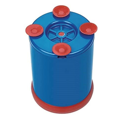 Jantex 8538 In Sink Manual Glasswasher, Blue and Red