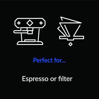 Rounton Coffee Roasters | 1kg DECAF COFFEE BEANS | Chemical Free Sparkling Water Decaffeinated Coffee Beans | Freshly Roasted Decaf Coffee Beans | Caffeine Free Espresso | Medium/Dark Roast