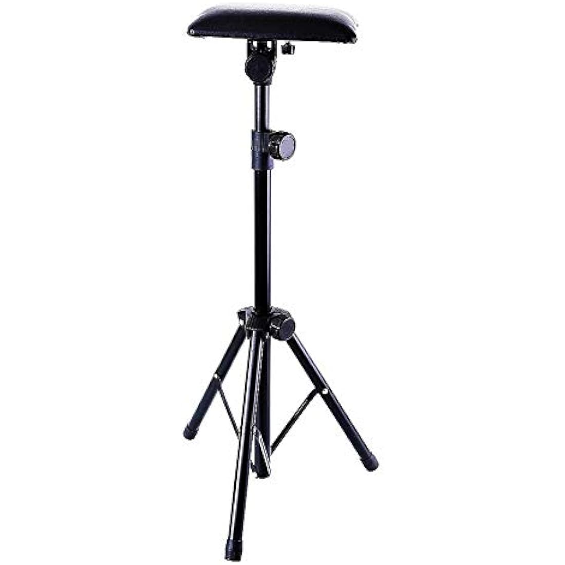 Tattoo Armrest Stand,Foldable Sponge Pad Arm Leg Rest Tripod with Adjustable Height for Tattooing Supplies PVC Leather Chair Stand Armrest for Tattoo Arm Rest