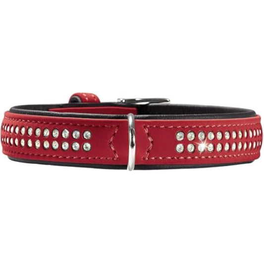 Hunter Softie Deluxe Collar, 35, Red/Black