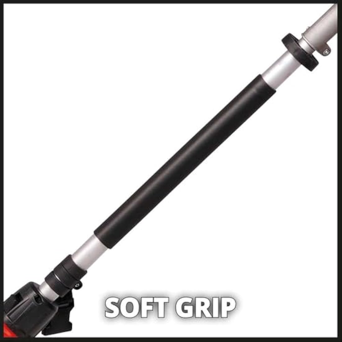 Einhell Electric Long Reach Hedge Trimmer - 900W, Lightweight (4.5Kg), 2M Pole (2.6M Reach), Safe and Easy to Use Tiltable Cutting Head - GC-HH 9046 Pole Hedge Cutter