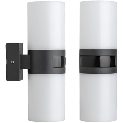 SEBSON Outdoor Wall Lights Mains Powered IP65, Outdoor Garden Lights with PIR Motion Sensor - LED Wall Lights 20W Cool White 2200lm - Outside Lights for Garage and Driveway