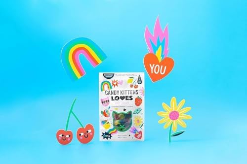 Candy Kittens Vegan Sweets CORE Selection (5 x 140g), Vegan Chewy Sweets Bundle - Wild Strawberry, Sour Watermelon, Very Cherry, Eton Mess & LOVES, Ideal Gifts, 5 Bags