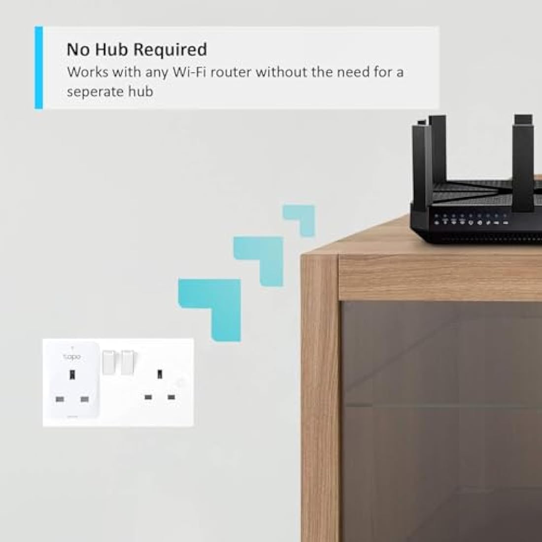 Tapo P100 (4-Pack) Smart Plug, Wi-Fi Plug, App Remote Control, Alexa Plug, Voice Control with Alexa & Google, Away Mode, Scheduling & Timer, Device Sharing, Easy Set Up, Multiple Safety Guarantees