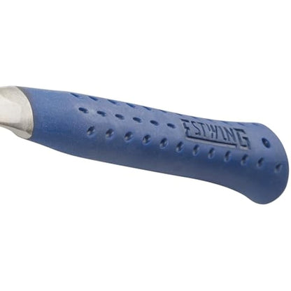 Estwing ESTE316C 14-218 16-Ounce Claw Hammer with Nylon Vinyl Cushion Grip Handle, Smooth Face, 1-Pack, Blue, White