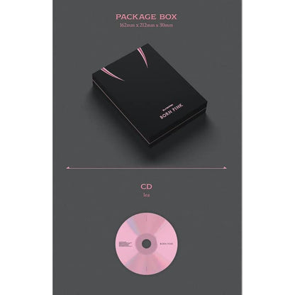 YG WORKS BLACKPINK 2nd ALBUM - BORN PINK [PINK Ver.] _Package Box set (Referring to the bullet point), Medium