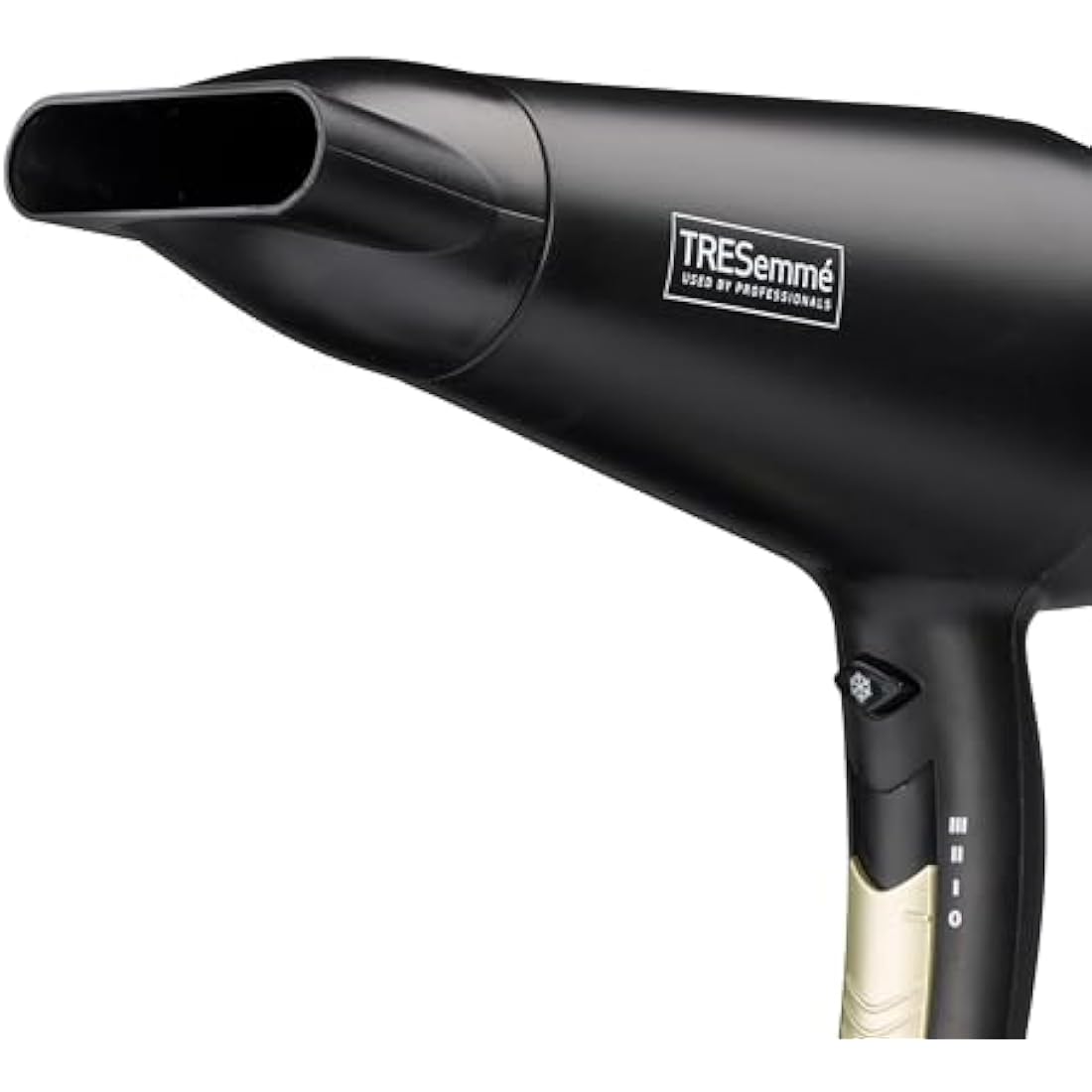 TRESemme Keratin Smooth Volume Shine Hair Dryer & Diffuser Gift Set - 2200W Powerful Blow Dryer, Heat Protection, Paddle Brush, Accessories, Black, 5543BU