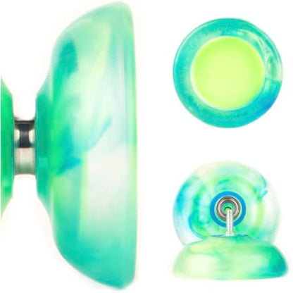 YoYo Factory Replay Pro – Trick YoYo for Kids & Adults | Professional Yo-Yo for Advanced Play, Magic YoYo Unresponsive Yo Yo Style - Green