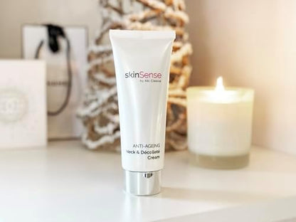 SkinSense Anti-Ageing Firming Neck and Décolleté Cream, Anti Wrinkle Cream for Neck, Firming Neck Lotion for Mature Skin, Skin Firming Moisturiser
