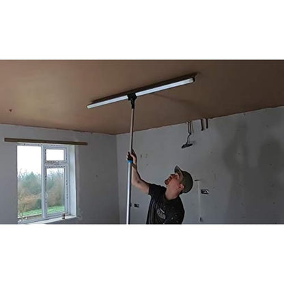 OX Speedskim Plaster Skimming Finishing Rule - SF 600mm I Stainless Steel Flex Blade & Extruded Aluminium Handle