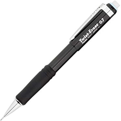 Pentel 0.7mm Twist Erase Mechanical Pencil (Pack of 12), QE517A