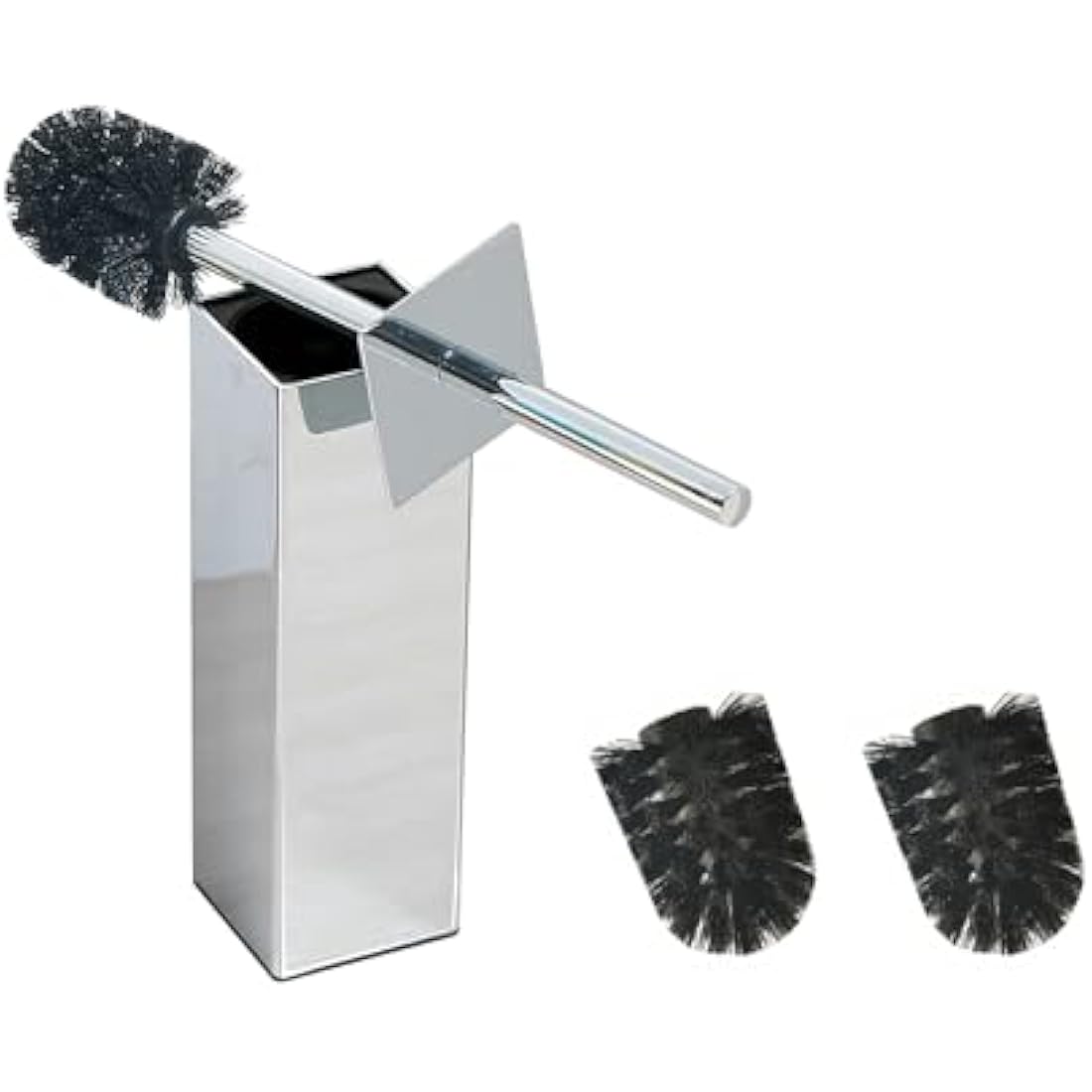 BGL Stainless Steel Material Stand Toilet Brush Holder For Bathroom And Hotel (chrome)