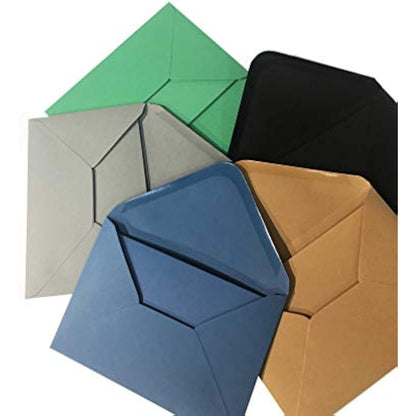 Craft UK 2348-200 C6 Envelopes in Assorted Vibrant & Deep Colours