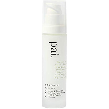 Pai Skincare | THE PIONEER Mattifying Moisturiser for Combination & Oily Skin, Hypoallergenic, B-Corp, Organic. 50ml