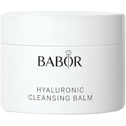 BABOR Hyaluronic Cleansing Balm for sensitive skin, Deep-acting facial cleanser for gentle cleansing, With hyaluron, 1 x 150 ml