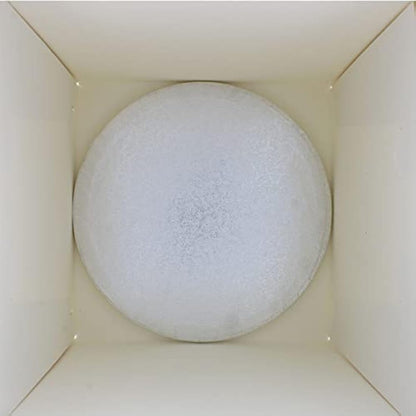 Culpitt 14" Round Silver Cake Drum Board & Tall White Box Combo, 14 x 14 x 12 Inch Square Box and Matching Circle Set for Tiered or Decorated Transport