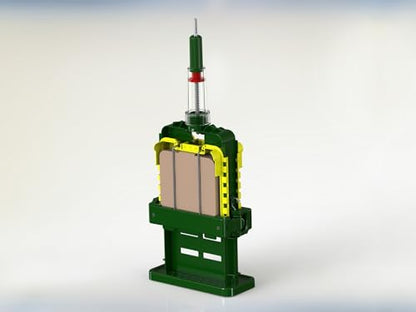 Squirrel Buster Squirrel-proof Bird Feeder w/2 Suet Cake Trays, 2 Crumb Ports, Mess-free Loading, Green