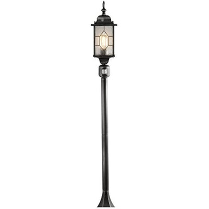Konstsmide 7249-759 Milano Leaded Effect Up Outdoor Wall Light with PIR Sensor-Motion Detector / 1 x 75 W E27 Max Wall Lamp /Acrylic Glass / Aluminium / IP43 / Outside Light Antique, Black/Silver