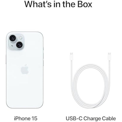 Apple iPhone 15 (128 GB) - Blue (Renewed)