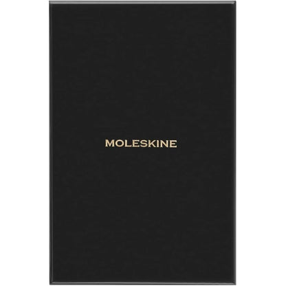 Moleskine Precious & Ethical Notebook, with Gift Box, Vegan Soft Cover, Elastic Closure, Large Format 13x21 cm, Colour Orange