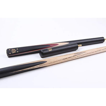 BCE Heritage Sapele Mahogany ¾ Cut Cue- 145cm- 9.5mm tip with 15cm extension and hard case