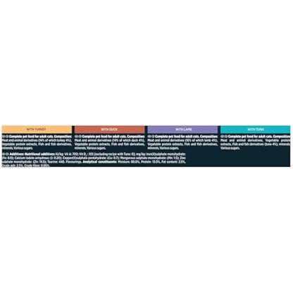 GOURMET Perle Chef's Collection in Gravy Wet Adult Cat Food 40x85g