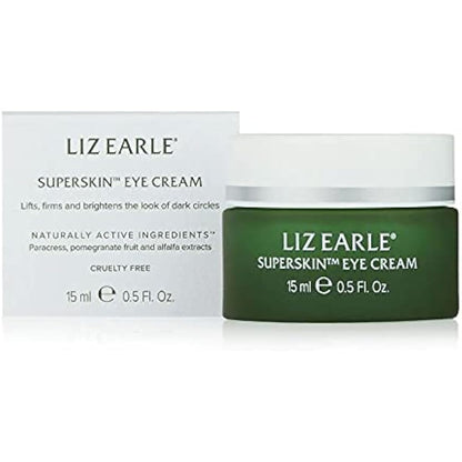 Liz Earle Superskin Eye Cream 15ml A Moisturiser Skincare For A Natural Glow Awake Bright Eyes