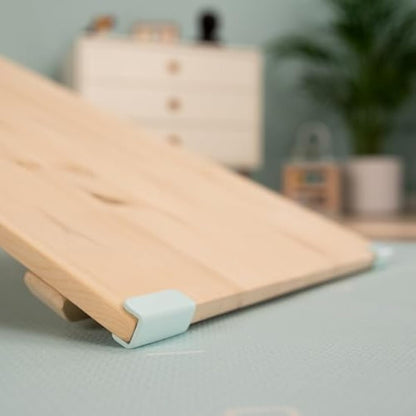 TP Toys, Active Tots, Pikler Style Wooden Indoor Baby and Toddler Ladder, Slide or Bridge, for use with TP Triangle or Climbing Cube, Interative Play, 12 Months+,Wood