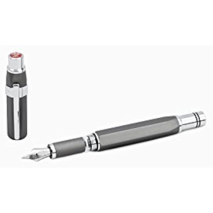 Twsbi Precision Gun Metal Fountain Pen (B (Broad))