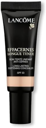 Lancôme Effacernes Longue Tenue Concealer - Long-Lasting, Natural Coverage Cream Concealer for Dark Circles and Fine Lines