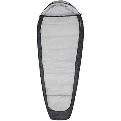 Mountain Warehouse Mummy Shaped Microlite 1400 Sleeping Bag - 3/4 Season, Insulated Camping Bag - Best for Spring Summer