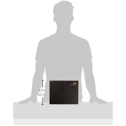 Letts Company Visitors Book - Black
