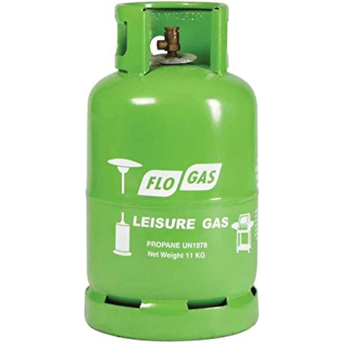 Patio Gas Regulator 27Mm Clip On With 1M Hose + 2 Clips Fits Calor/Flogas