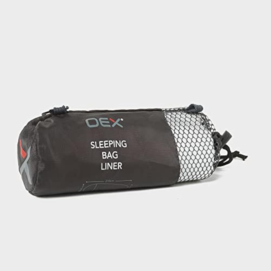 OEX Silk Mummy Sleeping Bag Liner, Lightweight Portable Travel Sheet, Outdoor Sleeping, Travel Essentials, Festival Essentials, Camping Equipment, Camping Accessories, White