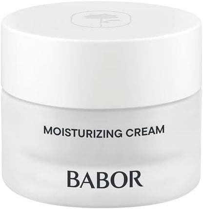 BABOR SKINOVAGE Moisturizing Cream, Face cream for dry Skin, Intensive Moisturizing Care with Hyaluronic Acid, Vegan Formula, 50 ml
