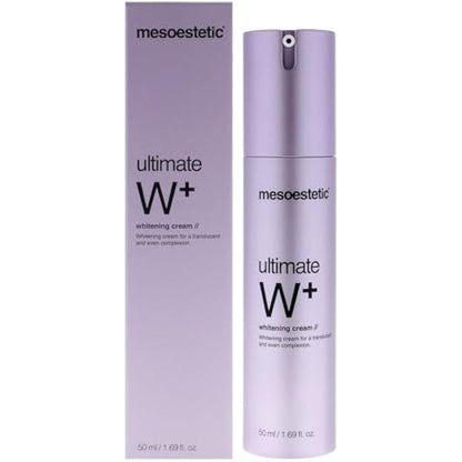 Ultimate W Plus Whitening Cream by Mesoestetic for Unisex - 1.69 oz Cream
