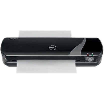 GBC Inspire+/Rexel 4-in-1 A4 Laminator Machine Set with Paper Cutter, Corner Rounder, 5 Laminating Pouches A4, Quick 4-Min Warm-Up time, Cold Lamination Setting, Ideal for Home/School, Black (4410035)