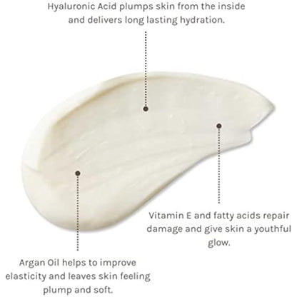 Evolve Organic Beauty - Daily Renew Facial Cream with anti-ageing Peptides, Hyaluronic Acid, vitamin E | Certified Organic Vegan Clean Beauty (2 oz | 60 mL) - For Normal to dry skin