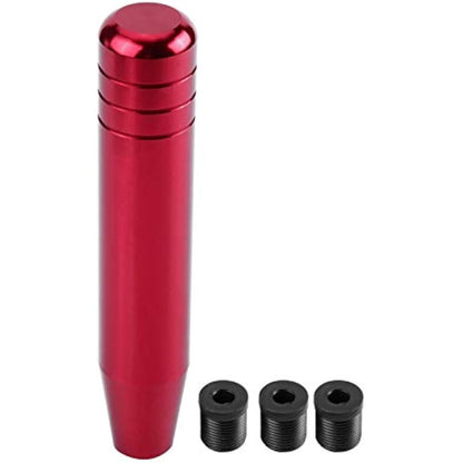 EBTOOLS Shifter Gear for A Car - Universal Car Manual Gear Shift Knob Handle Shifter Lever 18Cm Aluminum Alloy(Black Red Blue)(Red)